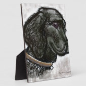 Labrador Retriever Fotoplatte (Seite)