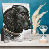 Labrador Retriever Fotoplatte (Seite)