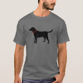 Labrador Retriever funny T-Shirt (Vorderseite)