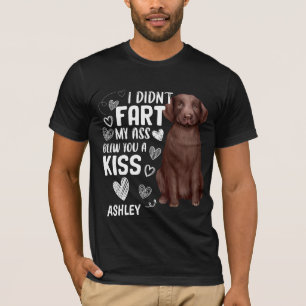 Labrador Retriever Furzte Nicht Küss Hund T-Shirt