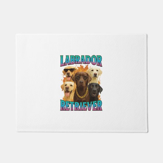 Labrador Retriever Fußmatte (Vorderseite)