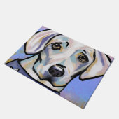 Labrador Retriever Fußmatte (Schrägansicht)