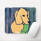 LABRADOR RETRIEVER-GARTEN-PANTOFFEL MOUSEPAD (Mit Mouse)