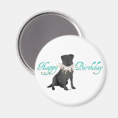 Labrador Retriever Geburtstagsgrüße Magnet (Vorderseite/Rückseite)