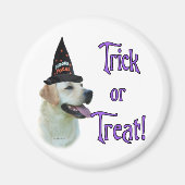 Labrador Retriever (gelb) Trick Magnet (Vorne)