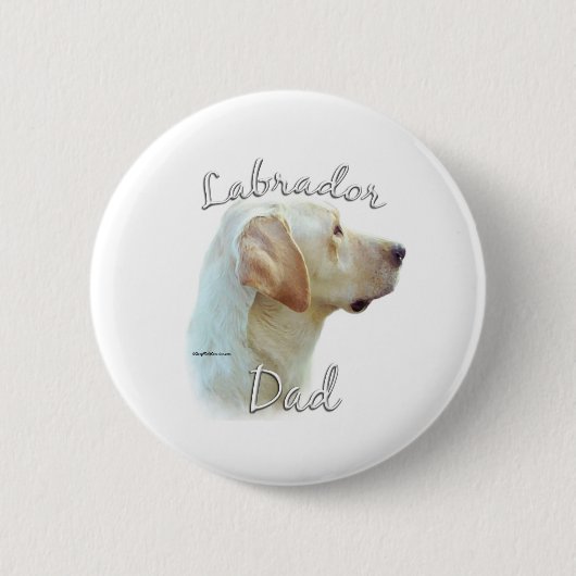 Labrador Retriever (gelb) Vater 2 Button (Vorderseite)
