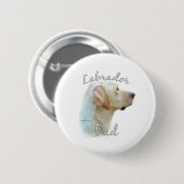 Labrador Retriever (gelb) Vater 2 Button (Vorne & Hinten)
