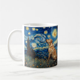 Labrador Retriever Gelbe Labrador Hund Starry Nigh Kaffeetasse