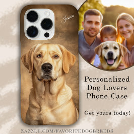 Labrador Retriever Gelbe Labrador Personalisiert iPhone 16 Pro Hülle