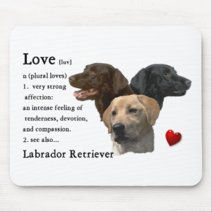 Labrador Retriever Geschenke Mousepad