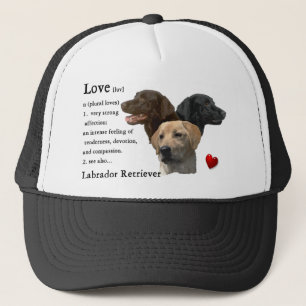 Labrador Retriever Geschenke Truckerkappe