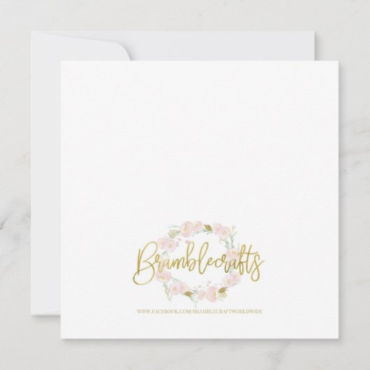 Labrador Retriever Geschenkkarte (Rückseite)