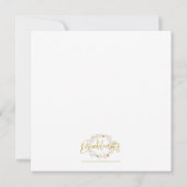 Labrador Retriever Geschenkkarte Einladung (Rückseite)