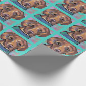LABRADOR RETRIEVER GESCHENKPAPIER (Ecke)