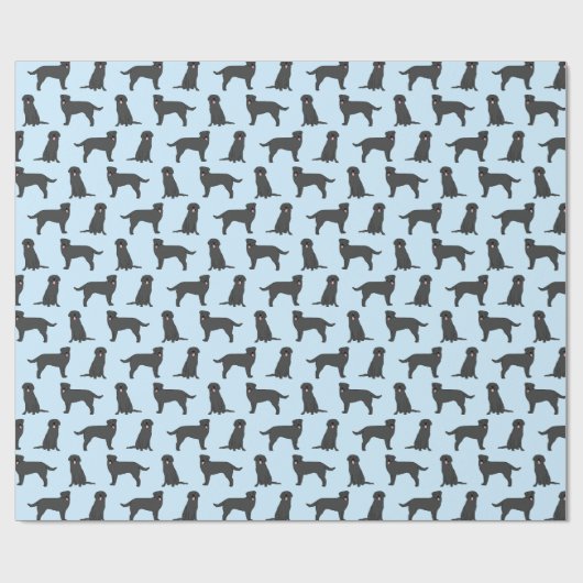 Labrador Retriever Geschenkpapier (Flach)