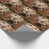 Labrador Retriever Geschenkpapier (Ecke)