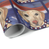 LABRADOR RETRIEVER GESCHENKPAPIER (Rolleneckpunkt)