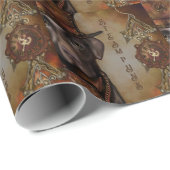 Labrador Retriever Geschenkpapier (Rolleneckpunkt)