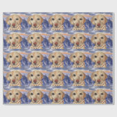 Labrador Retriever Geschenkpapier (Flach)