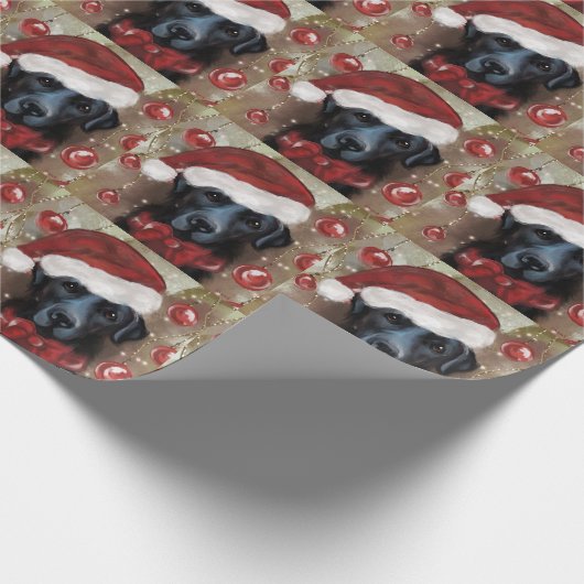 Labrador Retriever Geschenkpapier (Ecke)