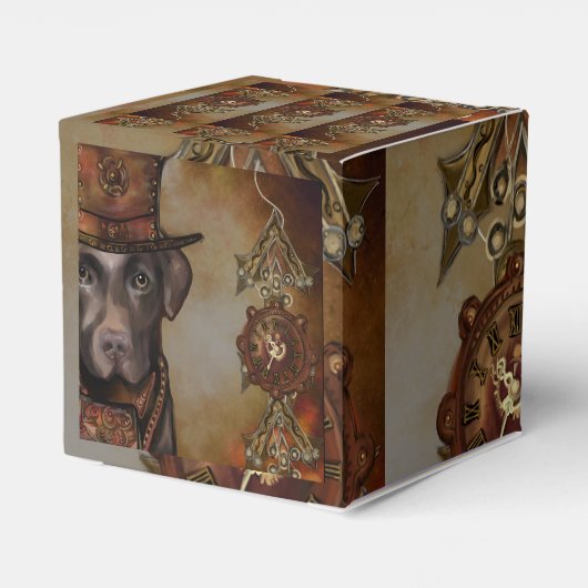 Labrador Retriever Geschenkschachtel (Rückseite)