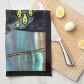 Labrador Retriever Geschirrtuch (Viertel Falte)