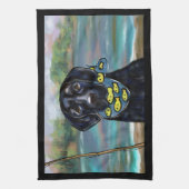 Labrador Retriever Geschirrtuch (Vertikal)