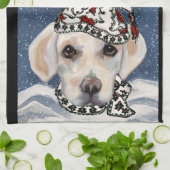 Labrador Retriever Geschirrtuch (Gefaltet)