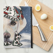 Labrador Retriever    Geschirrtuch (Viertel Falte)