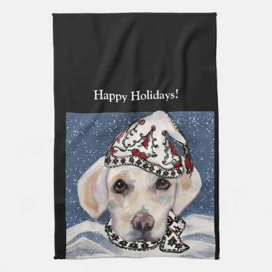 Labrador Retriever    Geschirrtuch (Vertikal)