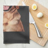 Labrador Retriever Geschirrtuch (Viertel Falte)