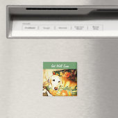 Labrador Retriever Get Well Magnet (In Situ (Geschirrspüler))