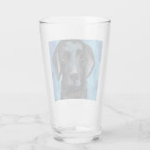 Labrador Retriever Glas (Rückseite)