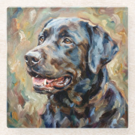 Labrador Retriever Glass Coasters for Dog Lovers Glasuntersetzer