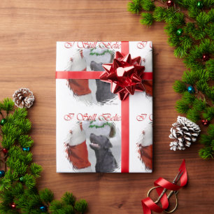 Labrador Retriever Glaube an Weihnachten Geschenkpapier