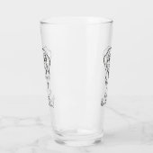 Labrador Retriever. Glückseligkeit, Retriever Edit Glas (Links)