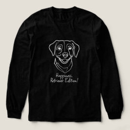 Labrador Retriever. Glückseligkeit, Retriever Edit Tri-Blend Shirt