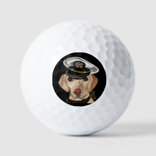 Labrador Retriever Golfball (Vorderseite)