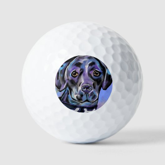 LABRADOR RETRIEVER GOLFBALL (Vorderseite)
