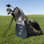 LABRADOR RETRIEVER  GOLFHANDTUCH (Gras)