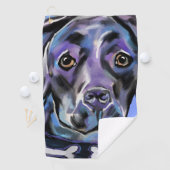 LABRADOR RETRIEVER GOLFHANDTUCH (Insitu)
