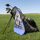 Labrador Retriever Golfhandtuch (Gras)
