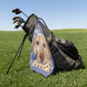 Labrador Retriever Golfhandtuch (Gras)