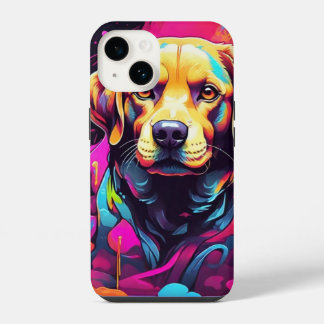 Labrador Retriever Graffiti iPhone 14 Hülle