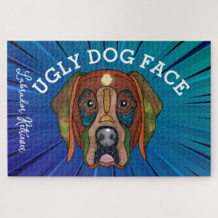 Labrador Retriever hässlicher Hund Gesicht 1000 St Puzzle