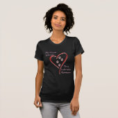 Labrador Retriever Heart Belongs T-Shirt (Vorne ganz)