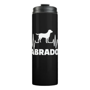 Labrador Retriever Heartbeat Thermosbecher