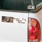 Labrador Retriever Hund Foto Funny Template Autoaufkleber (Auf Lkw)