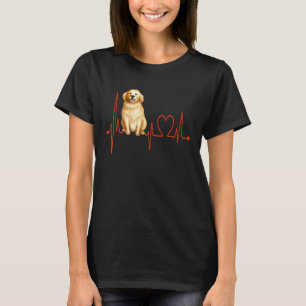 Labrador Retriever Hund Herzschlag EKG Meine Hunde T-Shirt
