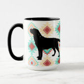 Labrador Retriever Hund im Südwesten Tasse (Links)
